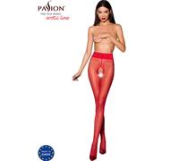 Passion - tiopen 001 medias rojo 1/2 (20 den)
