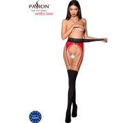 Passion - tiopen 003 medias rojo 3/4 (20/40 den)