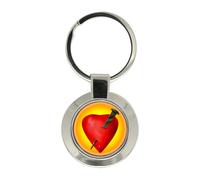Passion Unghie E Bleeding Heart Portachiavi