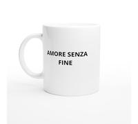 PassionCadeau Nonna amore senza fine Tazza regalo mamma papà - Mug personalizzato famiglia - Regalo originale