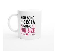 PassionCadeau Tazza Divertente Donna Non Sono Piccola Sono Fun Size | idea regalo originale
