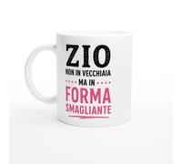 PassionCadeau Tazza Divertente Zio Non In Vecchiaia Ma In Forma Smagliante | idea regalo originale