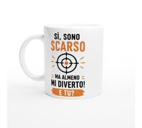 PassionCadeau Tazza Gaming Sì Sono Scarso Ma Almeno Mi Diverto E Tu | idea regalo originale