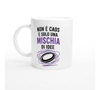 PassionCadeau Tazza Rugby Divertente Non È Caos È Solo Una Mischia Di Idee | idea regalo originale
