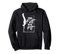 Passione Calisthenics Hobby Trasforma Il Grasso in Forma Felpa con Cappuccio
