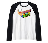 Passione e trambusto Divertenti Uomini Donne Proprietario di Affari Soldi Cont Maglia con Maniche Raglan