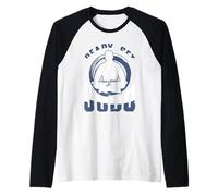 Passione per la disciplina e la forza del judo Maglia con Maniche Raglan