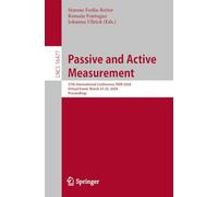 Passive and Active Measurement: 27th International Conference, PAM 2026, Virtual Event, March 23-25, 2026, Proceedings: 16477