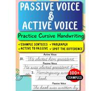 Passive Voice & Active Voice: English Grammar Workbook (ESL & Homeschooling Workbook)