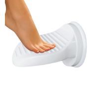 Passo Doccia - Supporto Per Il Bagno A Parete | Pedale Impermeabile Per Il Supporto Gambe Supporto Per La Rasatura Per Gli Uomini, Assistente Doccia Anziana, Nessun Riposo Angolo Di Foratura, Supporto