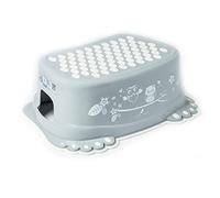 Passo Sgabello Sicuro Anti-scivolo Bambini Allenamento Toilette per i più Piccoli Vasino - Gufi Grigio