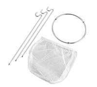 Passoire Plastique - Passsoires | Passoire Plastique Cuisine | Kit De Support Poour Filtre À Confiture En Acier Inoxydable - De Filtrage Avec 3 Pieds À Crochet Pour Filtrrer Le Vinaigre, Le Jus,