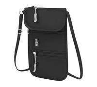Passport Bag, Travel Passport Holder, Anti-Theft Document Organizer, Card Carrier for Daily Use, Hiking, Running, Vacation, Business Trips, Gym, Beach, Camping, Commute, and Mobile Phone Storage