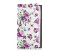 Passport Holder Women Hohey Bee Golden Embroidery PU Leather Passport Covers Travel Accessory 5.7 * 4.3in