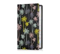 Passport Holder Women Rainbow Glitter PU Leather Passport Covers Travel Accessory 5.7 * 4.3in