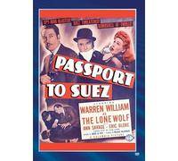 Passaporto per Suez – Ann Savage, Eric Blore, Lloyd Bridges – DVD – Edizione Stati Uniti (1943)
