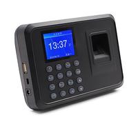 Password biometrica impronta digitale Macchina for la rilevazione delle presenze Registratore del check-in dei dipendenti; Dispositivo elettronico con schermo LCD