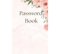 Password Book: Alphabetical Password Book Internet Address & Password Organizer Large Print, Password Keeper with Extra Notes Pages 6x9, Password Logbook for Women