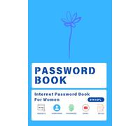 Password Book For Women | Internet Password Book For Women: Best Christmas Gifts For Moms, Sister, Wife, Mother and Grandma