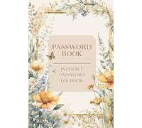 Password Book: Internet Logbook: Record Book for Website Access, WiFi, Emails, and App Logins | A to Z Organizer with Username & Account Details Pages