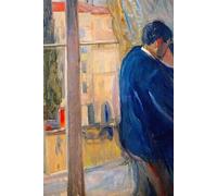 Password Book - Kiss by the Window - Edvard Munch: 104 Pages 6" x 9" Internet Password Keeper Organiser Logbook