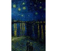 PASSWORD BOOK Vincent Van Gogh Starry Night Over the Rhone: A-Z Alphabetical Tabs, Keep Track of Usernames, Passwords, Web Addresses, Internet Password Organizer, Logbook, 6 x 9 inches