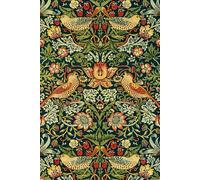 PASSWORD BOOK William Morris Strawberry Thief: A-Z Alphabetical Tabs, Keep Track of Usernames, Passwords, Web Addresses, Internet Password Organizer, Logbook, 6 x 9 inches