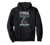 Password Hacker etica Troppo Breve, Quindi L'Ho cambiata sarcastica Felpa con Cappuccio