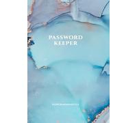 Password Keeper - Blue Lagoon Glam | PowerMindNotes: Internet Password Organizer. Keep Your Usernames and Passwords in One Place.