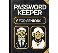 Password Keeper for Seniors: Large Print Password Book with Alphabetical Tabs | Username and Password Log Book for Seniors and the Vision Impaired