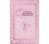 Password Keeper Log Book - Never Lose Your Passwords Again!: For The Girlies With Bad Memory - We Got You Covered!