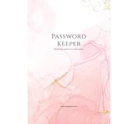 Password Keeper - Pink Glamour | PowerMindNotes: Internet Password Organizer. Keep Your Usernames and Passwords in One Place.