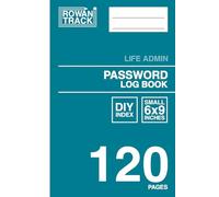 Password Log Book: DIY Index | Life Admin | Simple Pages for Everyday Use