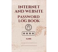Password Log Book : Internet & Website Password Organizer | Keep All Your Passwords Safe in One Place.: Aesthetic & Simple Password Tracker For Home & Office | Username, Login, & Notes Organizer.