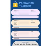 Password Log Book: Secure Password Organizer for Home, Work, and Personal Use