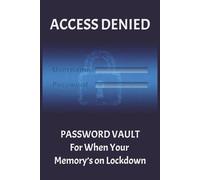 Password Log Book: Storage for Forgotten Passwords | Funny Alphabetical Password Tracker for All Your Logins | 6 x 9 inches, 120 pages | Easy to Use and Great for Forgetful People