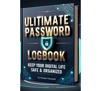 Password Logbook for Internet Login - Secure Password Keeper with A-Z Tabs: Store & Organize All Your Passwords, Websites, Usernames, and Login Info Safely