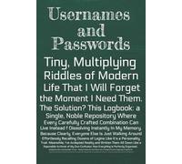 Password Logbook: Help Keep Track Of Usernames and Passwords - 6x9 Inches, 100 Pages