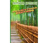 Password notebook: Logbook for websites, usernames, passwords and security notes - Japan Notebook cover - Password organizer