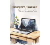 Password Tracker for Seniors: Large Print Notebook With Simple Layout To Help Easily Keep Track Of Online Accounts, No More Forgotten Passwords, Includes Helpful A-Z Tabs On Each Page.