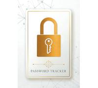 Password Tracker: Secure Password Organizer | Login & Password Keeper | Large Print Internet Password Logbook | Digital Access Tracker | Personal Cybersecurity Notebook