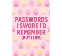 Passwords I Swore I'd Remember (But I Lied): Password Book with 150 Pages - Cute Username & Password Notebook to Organize Internet Logins, Accounts & Personal Data