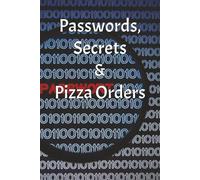 Passwords, Secrets and Pizza Orders: A quirky notebook for things that matter (and things that don’t).