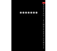 Passwort buch mit register deutsch A-Z: Passwort organizer mit abc register . Notizbuch für passwörter mit platz zum Schreiben von 312 Password. Passwort-heft Klein a5.