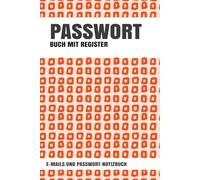 Passwort Buch mit Register: Login-Daten sicher verwalten - Passwort-Organizer mit A-Z Register für Internet, E-Mail & Online-Konten | Praktisches Geschenk für Zuhause, Büro & Senioren