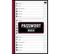 Passwort Buch: Praktischer Organizer und Manager deiner Passwörter