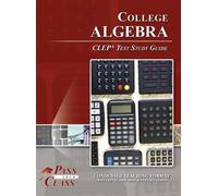 Passyourclass College Algebra CLEP Test Study Guide (Copertina rigida)