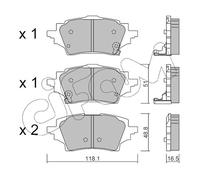 PAST.FR.POST.C-HR/COROLLA XI/AURIS/YARIS V 18>