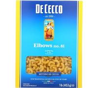 Pasta A Gomito Confezione Di 20 X 16 Oz Di De Cecco