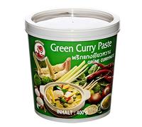 Pasta al curry, verde, confezione da 4 (confezione da 4 x 400 g)